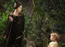 Angelina Jolie, Vivienne Jolie-Pitt, Czarownica, Film, Scena, Postacie, Aurora, Dziewczynka