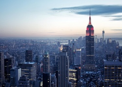 Empire State Building, Drapacze Chmur, Stany Zjednoczone, Nowy Jork