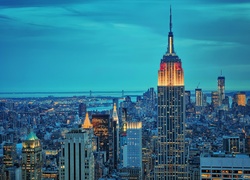 Empire State Building, Drapacze Chmur, Nowy Jork, Stany Zjednoczone