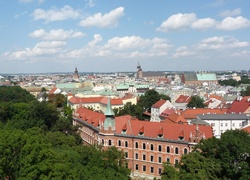 Polska, Kraków, Panorama miasta