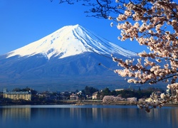 Góra, Fuji, Japonia, Wulkan