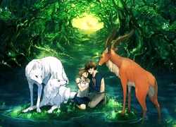 Mononoke Hime, Manga, Anime