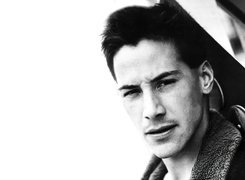 Keanu Reeves,krótkie włosy