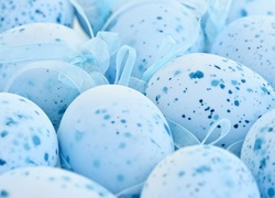 Wielkanoc, Niebieskie, Jajka