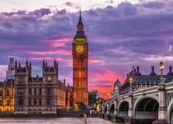 Wielka Brytania, Londyn, Anglia, Big Ben, Pałac Westminster