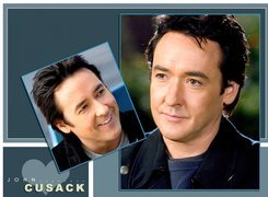 John Cusack,ciemne włosy, brązowe oczy