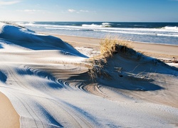 Brzeg, Morze, Piasek, Plaża