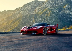 Czerwone, Ferrari, Góry