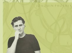 Joaquin Phoenix,czarna koszulka