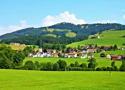 Miasteczko, Sankt Gallen, Wzgórza