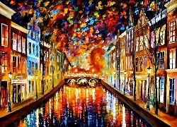 Leonid, Afremov, Noc, Amsterdam