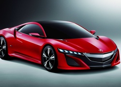 Czerwona, Honda, NSX