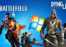 Windows 7, Postacie, Gry, Battlefild, Assassin Creed