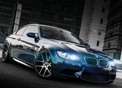 Niebieskie, Auto, BMW, Tuning