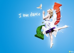 I love dance, Taniec, Kobieta