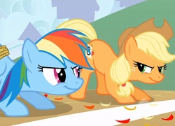 Rainbow dash, Applejack