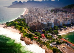 Miasto, Rio de Janeiro, Z Lotu Ptaka, Brazylia