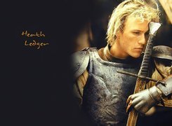 Heath Ledger,zbroja, miecz