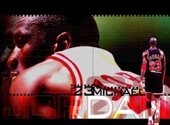 Koszykówka,23, Michael Jordan,plecy