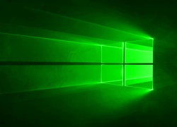 System, Windows 10, Zielony