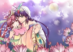 Magi, Ren Kougyoku, Sinbad, anime, manga