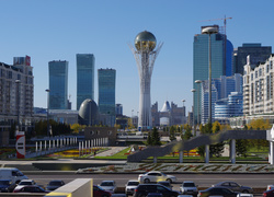 Astana, Kazachstan, Azja, Zdjęcie miasta