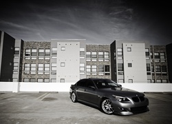 Czarna, BMW, E60