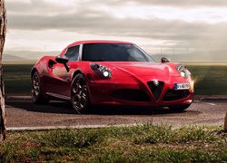 Alfa Romeo, 4C, Czerwony