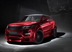 Czerwony, Range Rover, Evoque