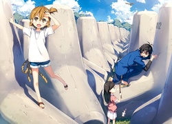 Barakamon, Handa Seishuu, Kotoishi Naru, Kubota Hina