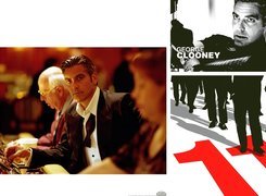 George Clooney,muszka, nogi