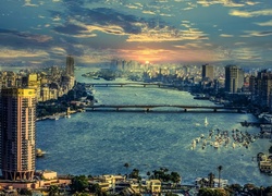 Egipt, Rzeka, Miasto