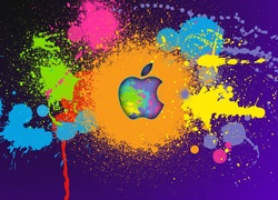 Logo, Apple, Graffiti