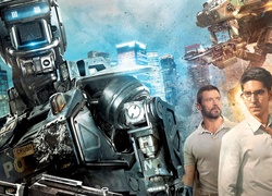 Film, Chappie, Robot, Aktorzy, Hugh Jackman, Dev Patel