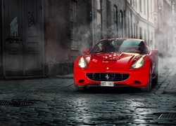 Czerwone, Ferrari, California