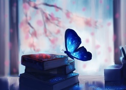 Grafika, Fantasy, Motyl