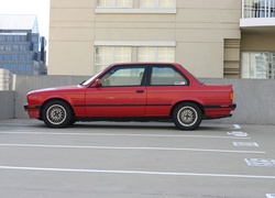 BMW, Samochód, Czerwony