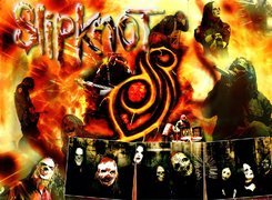 Slipknot,koncert, zespół, twarz , upiory
