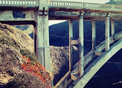 Kalifornia, Big Sur, Most, Bixby Creek