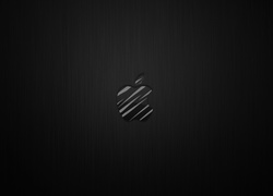 Szaro czarne, Logo, Apple