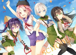 Gakkou Gurashi, Ebisuzawa Kurumi, Takeya Yuki, Wakasa Yuuri, Naoki Miki, anime