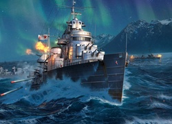 World Of Warships, Statki, Wojenne