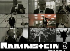 Rammstein,broń, film , zdjęcia