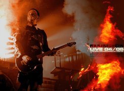 Rammstein,ogień, gitara