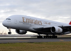 Samolot, Emirates , Airbus A380