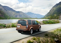 Land Rover, Discovery, Droga, Góry, Jezioro