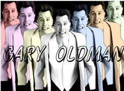 Gary Oldman,biała kamizelka