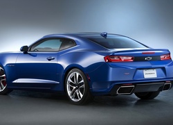 Niebieski, Chevrolet, Camaro