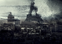 Wieża, Eiffla, Paryż, Apokalipsa