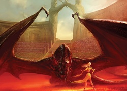 Smok, Kobieta, Arena